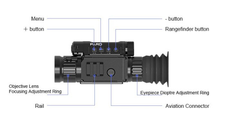 PARD SU45LRF  thermal riflescope DEMO img 1